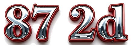 87 2d logo